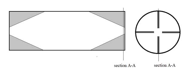 نصب مثلث لچکی درون سپتیک تانک پلی اتیلن بابت تقویت