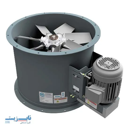 اجزای اگزاست فن آکسیال