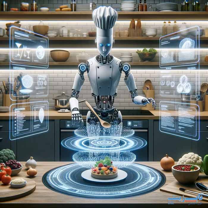 تاثیر هوش مصنوعی در طراحی تجهیزات آشپزخانه صنعتی