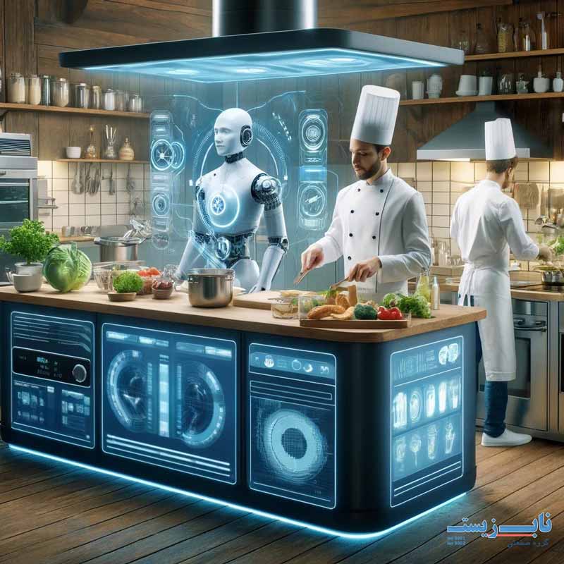 کاربرد هوش مصنوعی در تجهیزات آشپزخانه صنعتی
