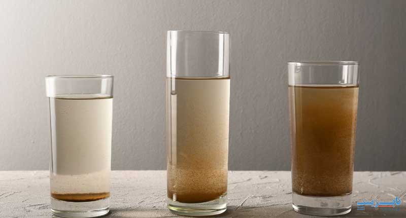 مهم ترین دلایل تغییر رنگ آب