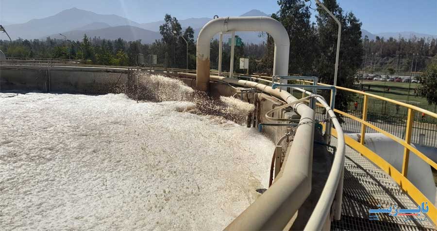 دلایل تولید کف در سیستم های تصفیه فاضلاب و راهکارهای حذف آن