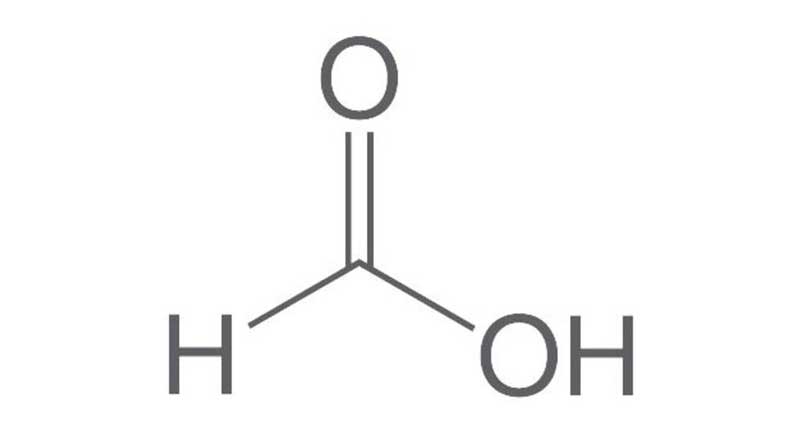 فرمول شیمیایی اسید فرمیک
